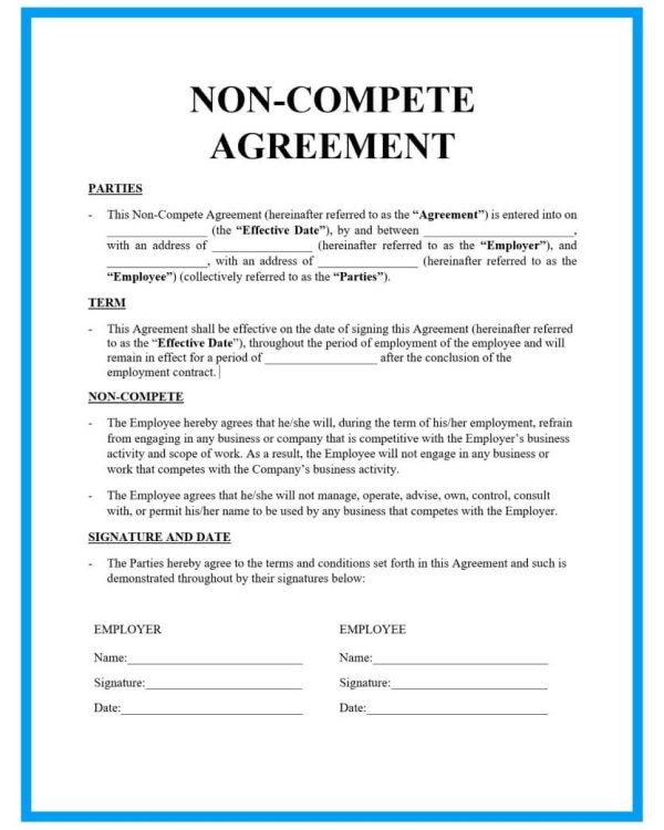 Non-Compete Agreement